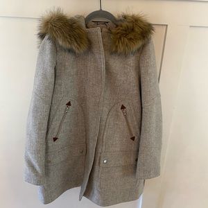 JCrew Chateau parka in Italian stadium-cloth Size 4